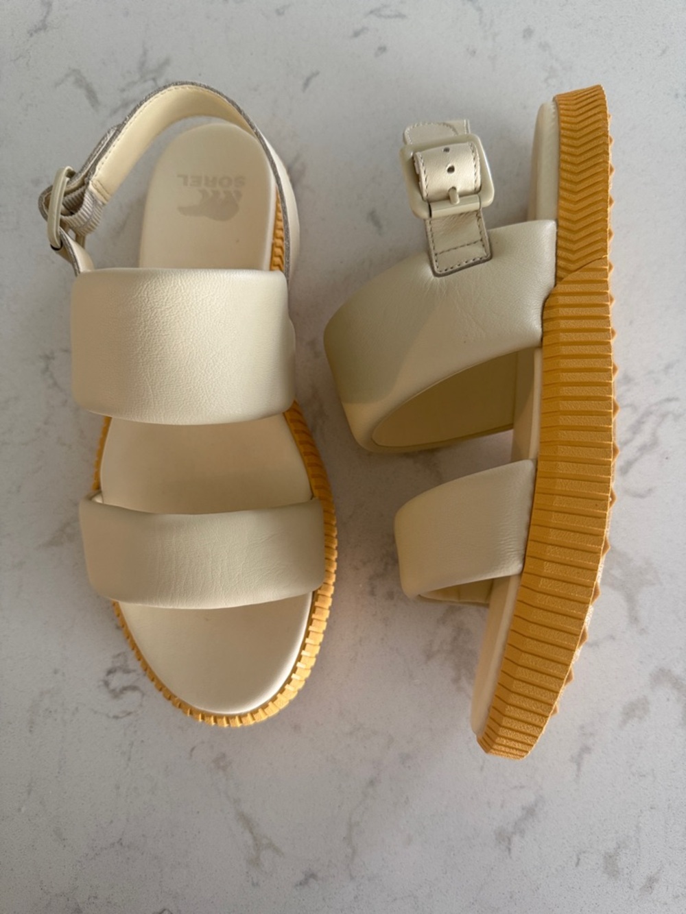 Sorel Ona Streetworks Sandal in White -  Size 8